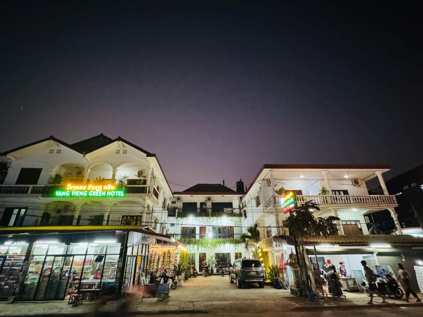 Vang Vieng Green Hotel Eksteriør bilde